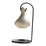 Maxbell Tealight Candle Holder Tear Drop Oil Warmer SPA Hanging Essential Oil Burner Gray