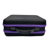 Maxbell yo Balls Storage Case Pouch Double Zippers Outdoor Equipment Storage Handbag Purple