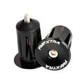 Maxbell Bike Handlebar Plug Practical Replacement Sturdy Professional Aluminum Alloy Black