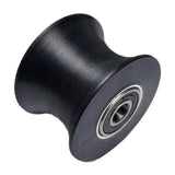 Maxbell Elliptical Roller Wheel 2.76inchx2.03inch Equipment for Garage Adults Indoor