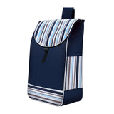 Maxbell Folding Shopping Cart Replacement Bag Drawstring Home Trolley Cart Spare Bag Blue Black