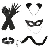 Maxbell Cat Costume for Women Girls Fancy Dress up Costume Accessories for Halloween