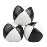 3 Pieces Clown Juggling Balls Easy to Grip Colorful Toss Ball Toys for Beach Black White