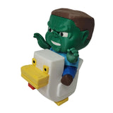 Maxbell Popcorn Bucket Cartoon Reusable Portable Statue for Kids Adults Teens Window