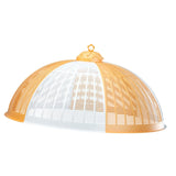 Food Cover Upgraded Large Serving Dish Cover Food Dome for BBQ Party Outdoor yellow