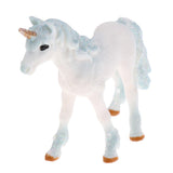 Maxbell Maxbell Lifelike Simulation White Horse Animals Model Figurine Kids Action Figure Science Nature Toys Home Decoration Props B