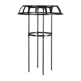 Maxbell Garden Trellis Tools Black Plant Support Trellis for Vines Cucumbers Flowers 75x50cm