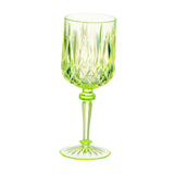 Maxbell Acrylic Wine Goblet Party Supplies Wine Cup for Bar Home Restaurant Green