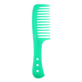 Maxbell Maxbell Hairdressing Wide Tooth Comb Curly Hair Detangler Scalp Massager Brush Green