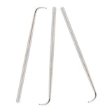 Maxbell Maxbell 3PCS Crochet Hook Hair Sewing Knitting Weave Needle Wigs Extensions Tools S