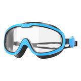 Maxbell Swimming Goggles Clear View Swimming Glasses for Women Men Youth Adults Kids Blue Black