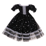 Maxbell Fashion Star Princess Gauzy Dress for 1/3 BJD 60cm Dolls Party Dress Up Decor Black - Aladdin Shoppers