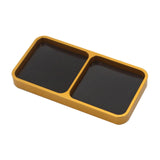 Maxbell Screw Tray with Magnetic Pad Small Screw Plate Repair Tools for RC Car 2 Grids