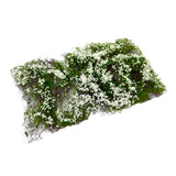 Maxbell Flower Cluster Miniature Bushy for Train Landscape Railroad Scenery Dioramas white