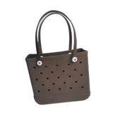 Maxbell Beach Bag Summer Supplies Waterproof Portable Storage Bag Sport Basket Brown