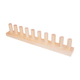 Wooden Knitting Loom Kit Home Decor Weaving Loom Wooden Peg Frame Yarn Craft