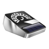 Maxbell Car Phone Number Card Automobile Interior Aluminum Alloy Parking Number Card Silver