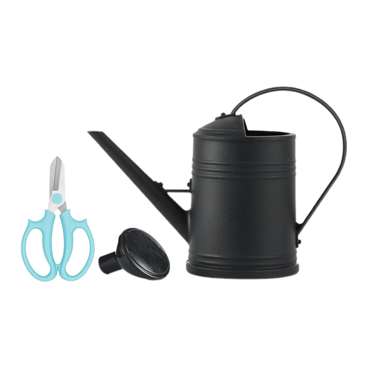Maxbell Maxbell 2L Garden Watering Can Removable Nozzle for Garden Flowers Vegetables Bonsai black