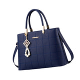Maxbell Women Shoulder Bag Satchel Pouch Female Crossbody Bag for Mom Shopping Party Blue