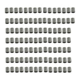 Maxbell 2x100 Pieces Wheel Tire Valve Stem Caps for TPMS Standard Valve Grey