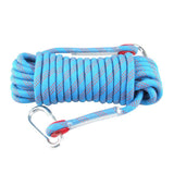 Maxbell 10M Strengthen Climbing Rope Rappelling Safety Rope - Sky Blue