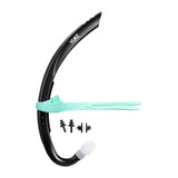 Maxbell Kids Snorkel Snorkeling Gear for Swim Training for Kids Boys Girls Ages 6-10 Black