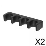 Maxbell 2xPool Cue Holder for Table Professional Pool Cue Holder Claw Snooker Cue Rack