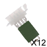 Maxbell 12xCar Heater Blower Motor Module Resistor Regulator for VW Jetta Golf MK5 MK6