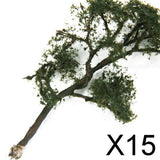Maxbell 15x3.54 Inch Scenery Landscape Model Tree Sycamore Layout Decors