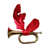 Maxbell Trumpet Bugle Cavalry Trumpet for Festival Atmosphere Performances Orchestra