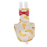 Maxbell Maxbell Parrot Diaper Reusable Bird Nappies Suit for Small to Large Birds Banana S