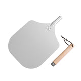 Maxbell 12 inch Pizza Peel for Cheese, Bread, Fruit, Vegetables Sturdy Pizza Spatula 28.2cm