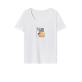 Maxbell Maxbell T Shirt for Women Summer Neck Shirt for Shopping Office Holiday L