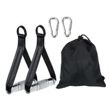 Maxbell Exercise Handles Resistance Band Handle Only for Cable Machine Gym Equipment black