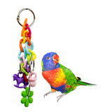 Maxbell Bird Parrot Toys Hanging Bell Pet Bird Cage Hammock Swing Toy Type 2