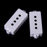 Maxbell 2 Pickup Covers 28.5MM Space plastic 4-string for Electric P Bass+2 Pickup Cover
