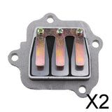 Maxbell 2xFor Yamaha PW 80 cc Piwi 80PW Peewee PW80 Inlet Reed Valve