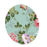 Maxbell 2pcs Waterproof Table Cover Kitchen Tablecloth 47" Reusable Floral Pattern