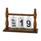 Maxbell Desk Calendar Ideal Gift Small Standing Flip Calendar for School Home Office Coffe