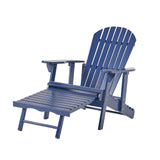 Maxbell Reclining Adirondack Chair Modern Folding Patio Chair for Backyard Lawn Deck