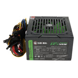500W ATX Power Supply Unit PSU with Silent Cooling Fan for Desktop Computer