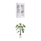 Maxbell Dollhouse Miniature Furniture Bathroom Shower Room & Green Tree Plant in POT