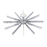 Maxbell Pie Divider Easy to Use with Handles Pie Cutter for Home Restaurant Domestic 12 Slices