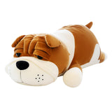 Maxbell Puppy Plush Toy Cute Comfortable Creative Dog Plush Doll for Cafe Trips Dorm Turmeric