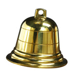 Maxbell DIY Brass Bell Hanging Ornament Sturdy for Wind Chimes Lightweight Handcraft 2inch