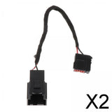 Maxbell 2xWiring Adapter Cable GEN 1 for Ford SYNC 2 To SYNC 3 Retrofit USB Media HUB