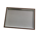 Maxbell 2xVelvet Jewelry Tray Bead Pendant Showcase Stackable for Woman Gift Store