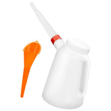 Maxbell Oil Measuring Jug with Pouring Flexible Spout for Automobile Garage Car 4L