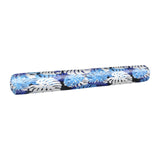 Maxbell Inflatable Pool Noodle Floats 51'' Pool Noodles for Beach Swimming Pool Lake blue leaves