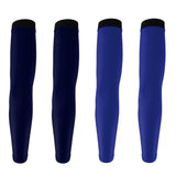 Maxbell Bike Golf Arm Sleeves Sun Protection Cuff Cover Arm Warmer Dark Blue &Navy